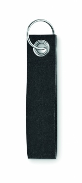 Logotrade corporate gift image of: RPET felt key ring Hämeenlinna