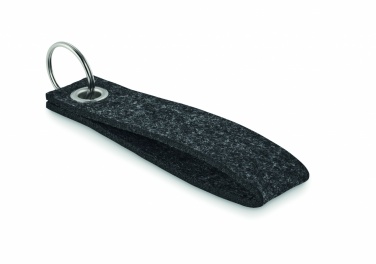 Logotrade advertising product picture of: RPET felt key ring Hämeenlinna