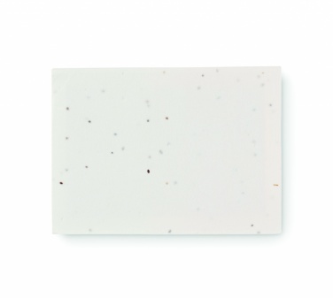 Logo trade promotional gifts image of: Seed paper sticky note pad