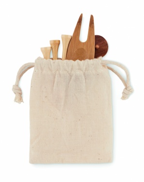 Logo trade corporate gifts image of: Golf accessories set in pouch