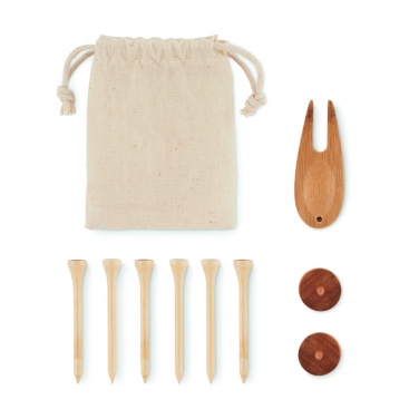 Logotrade promotional merchandise photo of: Golf accessories set in pouch