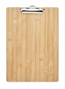 Logo trade corporate gift photo of: A4 bamboo clipboard