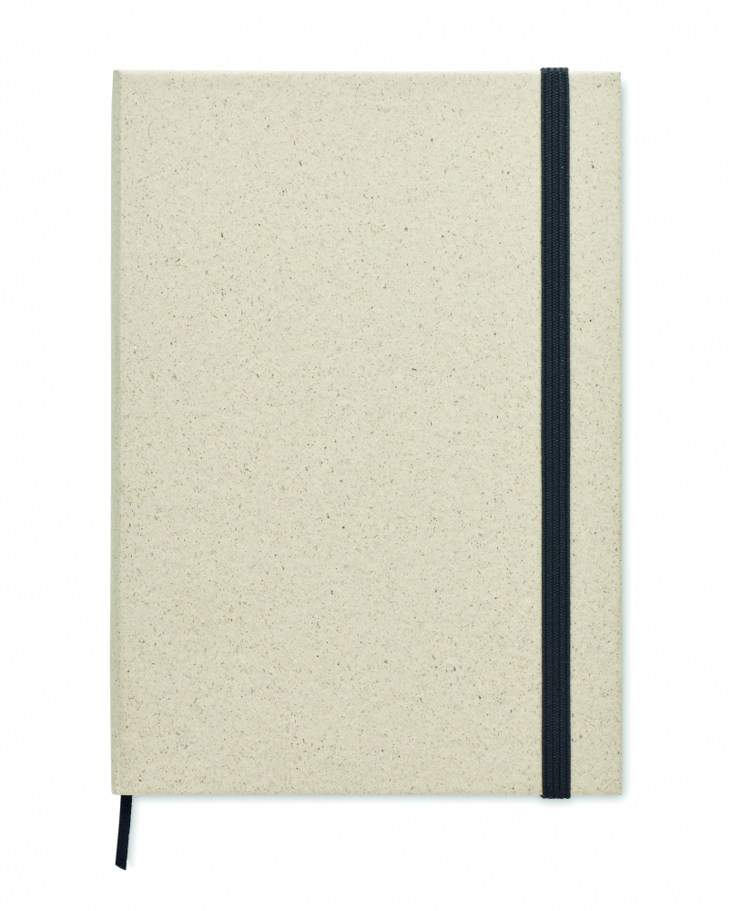 Logo trade corporate gifts image of: A5 grass notebook 80 lined