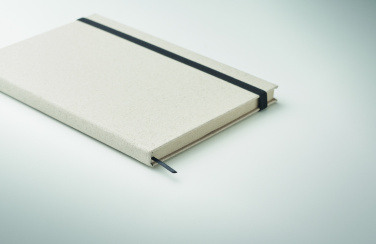Logo trade promotional gifts image of: A5 grass notebook 80 lined