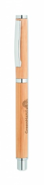 Logotrade business gift image of: Bamboo gel pen