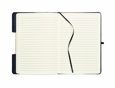 Logo trade promotional item photo of: A5 RPET notebook 80 lined