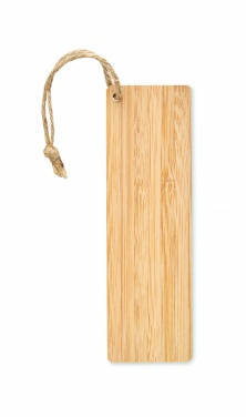 Logotrade promotional gift picture of: Bamboo bookmark