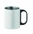 Double wall mug 300 ml, White