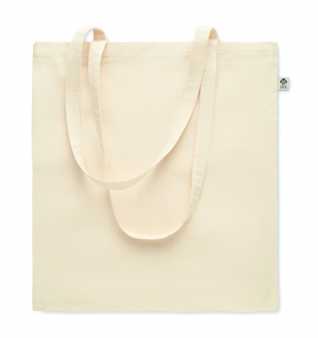 Logo trade promotional merchandise picture of: Organic cotton shopping bag