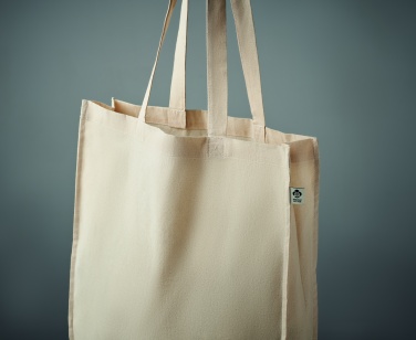 Logo trade promotional giveaway photo of: Organic cotton shopping bag