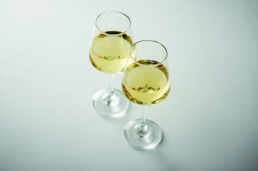 Logo trade promotional merchandise photo of: Set of 2 wine glasses