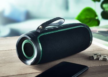 Logotrade corporate gift picture of: 2x5 LED Wireless speaker IPX4