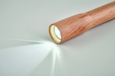 Logotrade business gifts photo of: Wooden torch with COB light