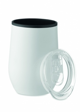 Logotrade business gift image of: Double wall travel cup 350 ml