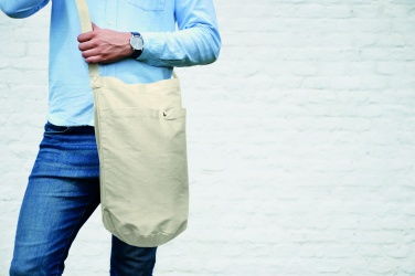 Logo trade corporate gift photo of: Canvas shopping bag 270 gr/m²