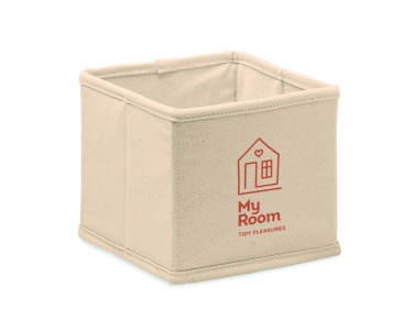 Logo trade promotional gifts picture of: Small storage box 220 gr/m²