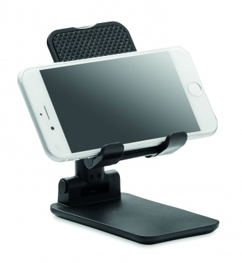 Logo trade promotional gift photo of: Foldable phone stand in ABS