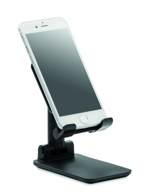 Logo trade corporate gifts picture of: Foldable phone stand in ABS