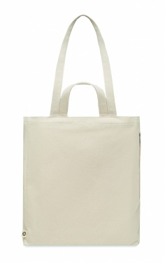 Logo trade business gifts image of: Recycled cotton shopping bag