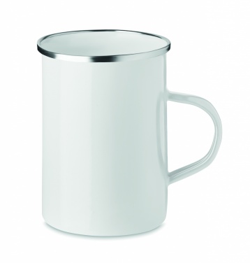 Logotrade advertising product picture of: Metal mug with enamel layer