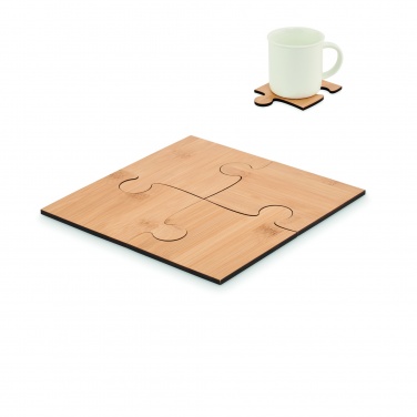 Logotrade promotional products photo of: Set of 4 puzzle coasters