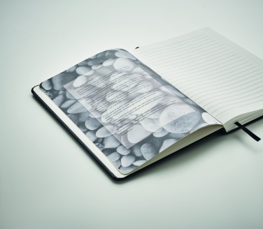 Logotrade business gift image of: A5 notebook recycled carton
