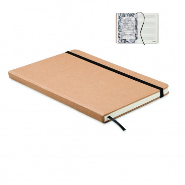 Logotrade promotional merchandise photo of: A5 notebook recycled carton