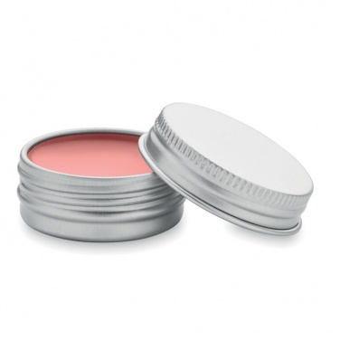 Logo trade promotional merchandise picture of: Vegan lip balm in round tin