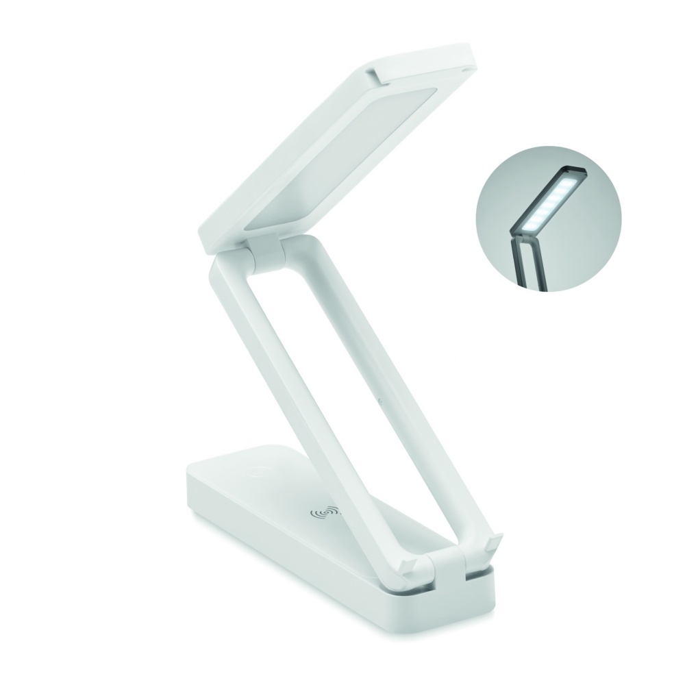 Logotrade promotional gift image of: Lamp and wireless charger 10W