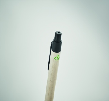 Logotrade business gift image of: Milk carton paper ball pen