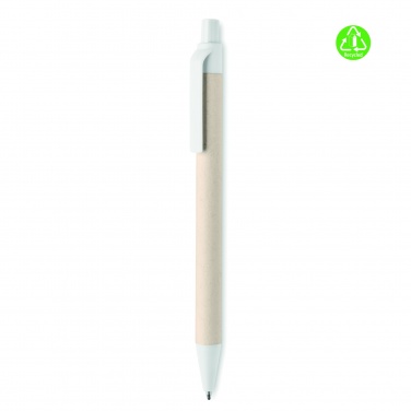 Logo trade business gift photo of: Milk carton paper ball pen