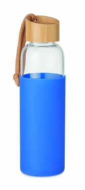 Logotrade promotional giveaway image of: Glass Bottle 500 ml in pouch