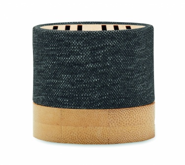 Logo trade advertising product photo of: Bamboo RPET wireless speaker