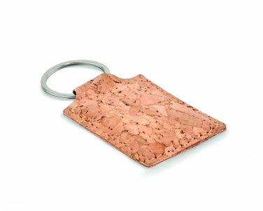 Logotrade advertising product image of: Rectangular cork key ring Imatra