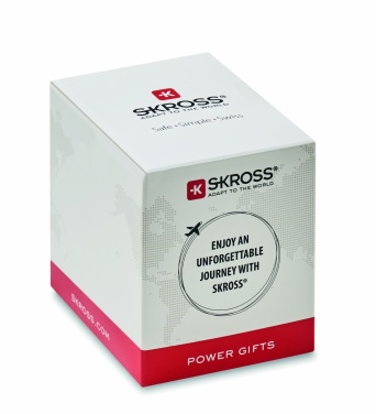 Logo trade promotional items picture of: Skross World to Europe USB 12W