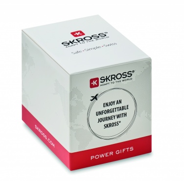 Logo trade promotional giveaways image of: Skross Euro USB Charger (2xA) 12W