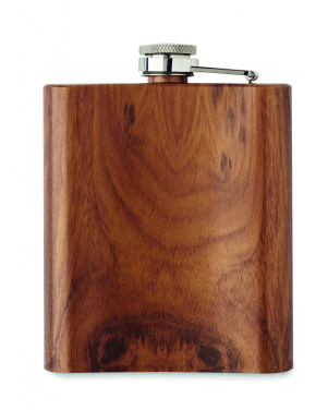 Logotrade advertising product image of: Slim hip flask 190 ml