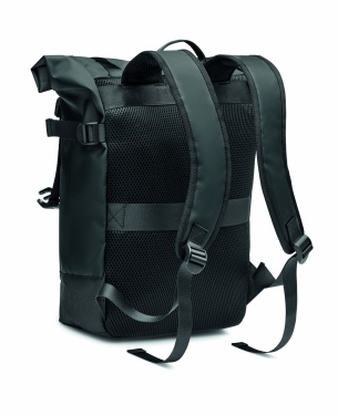 Logotrade promotional giveaway picture of: Rolltop backpack 50C tarpaulin