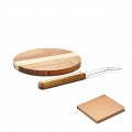 Acacia cheese board set Dresden, Wood