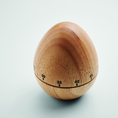 Logo trade promotional item photo of: Pine wood egg timer