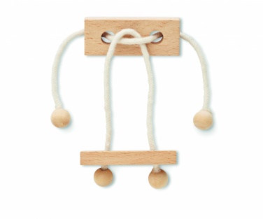 Logotrade promotional giveaways photo of: Wooden brain teaser rectangle