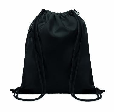Logotrade advertising products photo of: Large drawstring bag 300D RPET