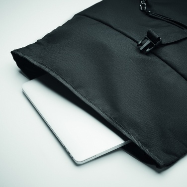 Logotrade corporate gift image of: 600D RPET rolltop backpack