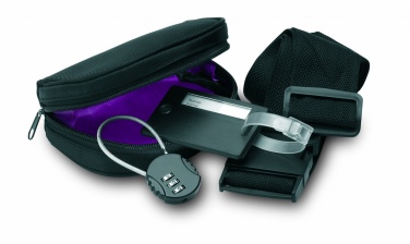 Logo trade promotional merchandise image of: 3 piece travel set