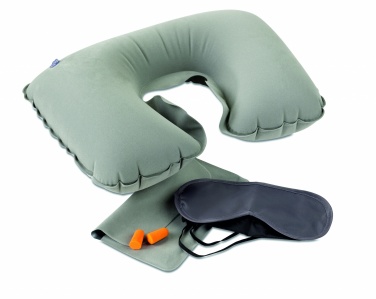 Logo trade corporate gifts image of: Set w/ pillow eye mask plugs