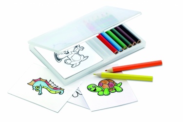 Logotrade advertising product image of: Wooden pencil colouring set