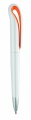 ABS twist ball pen, Orange