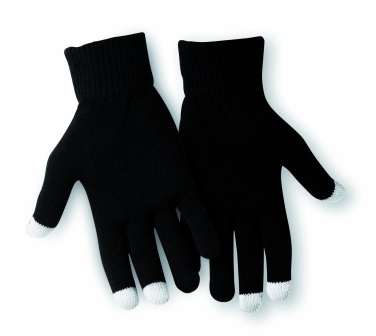 Logo trade promotional merchandise picture of: Tactile gloves for smartphones