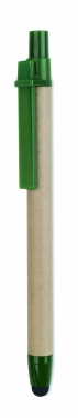Logotrade advertising product image of: Recycled carton stylus pen