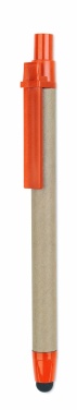 Logotrade promotional giveaway image of: Recycled carton stylus pen